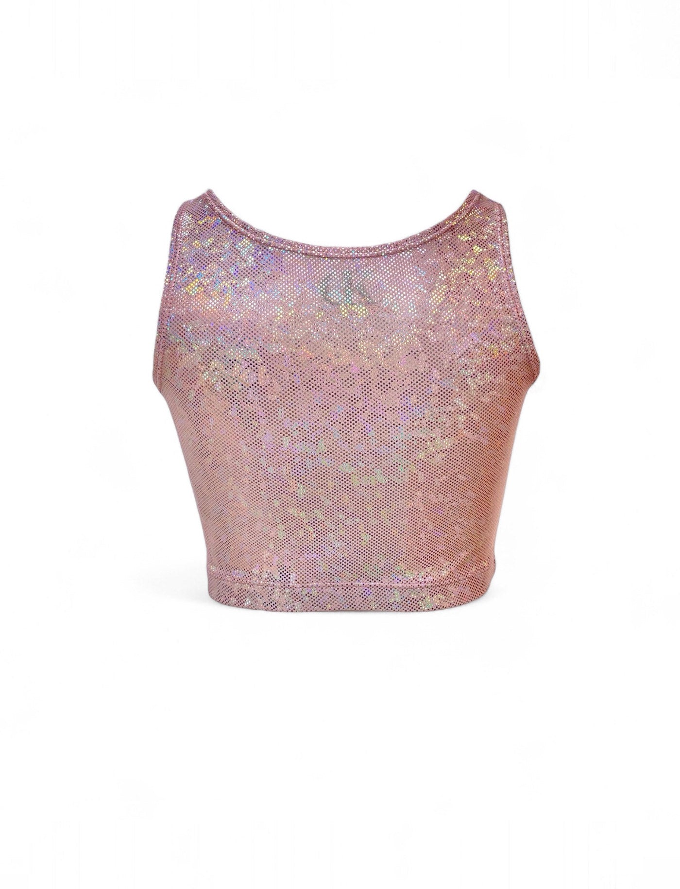 Top. Rosepink glass.