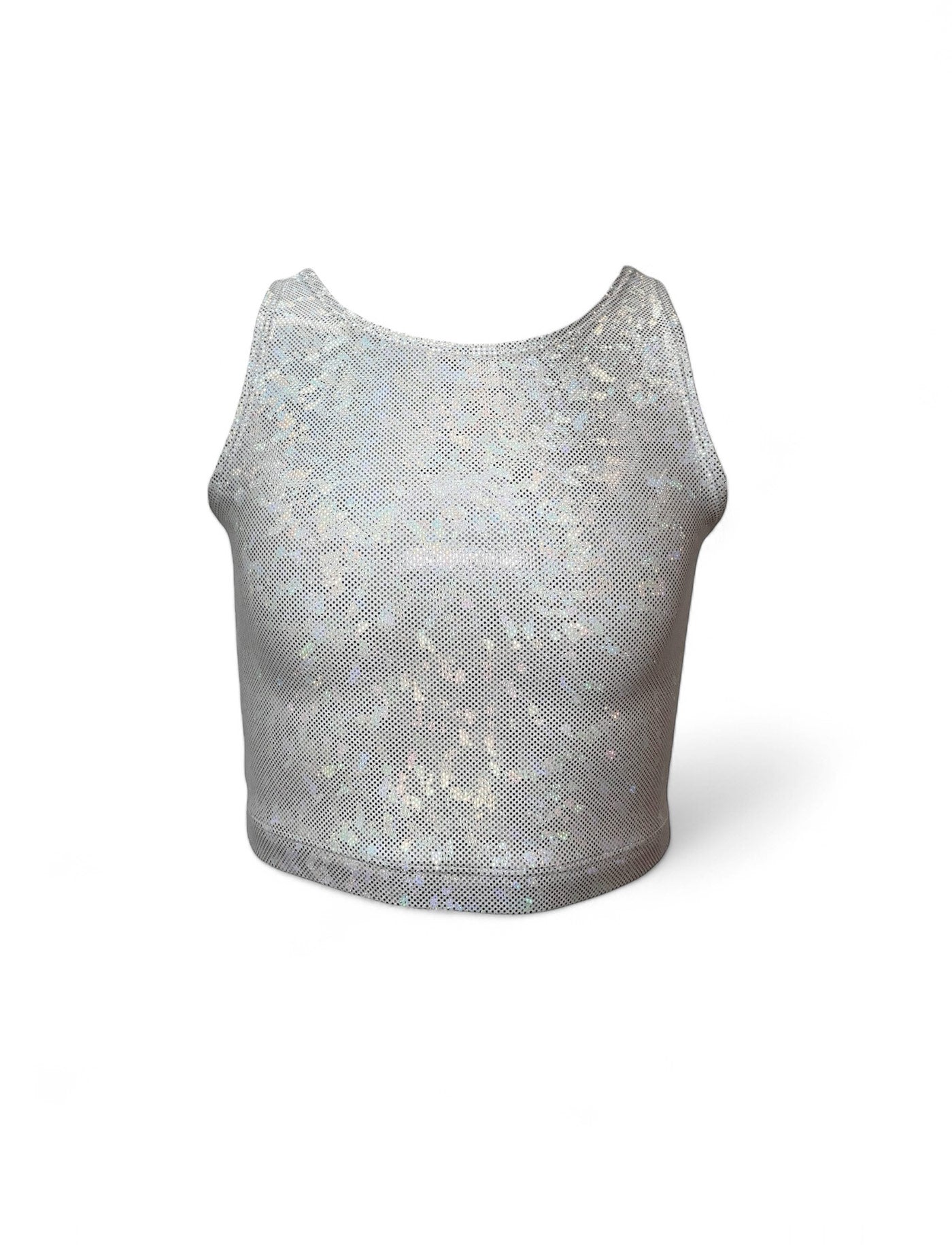 Top. Silver glass.