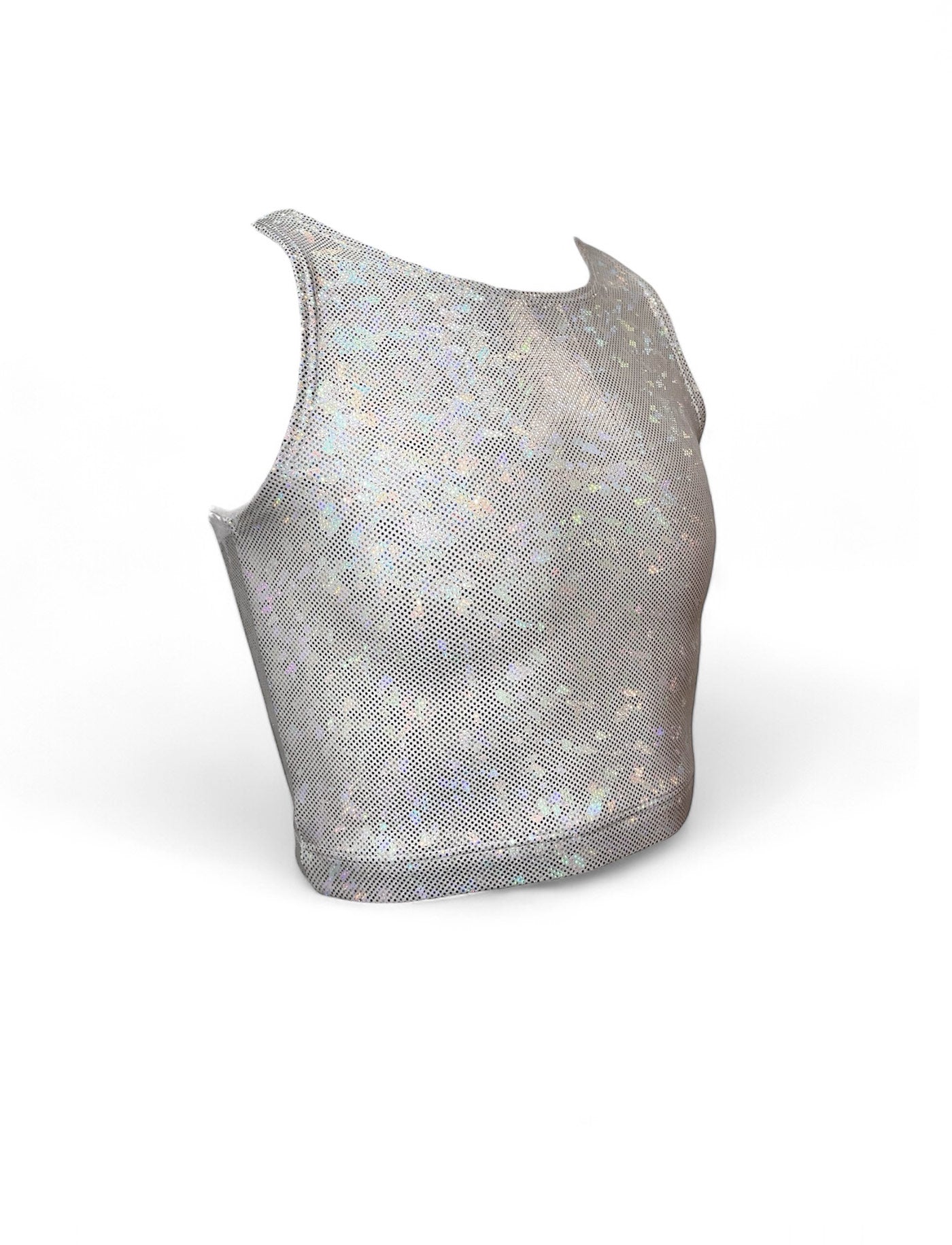 Top. Silver glass.