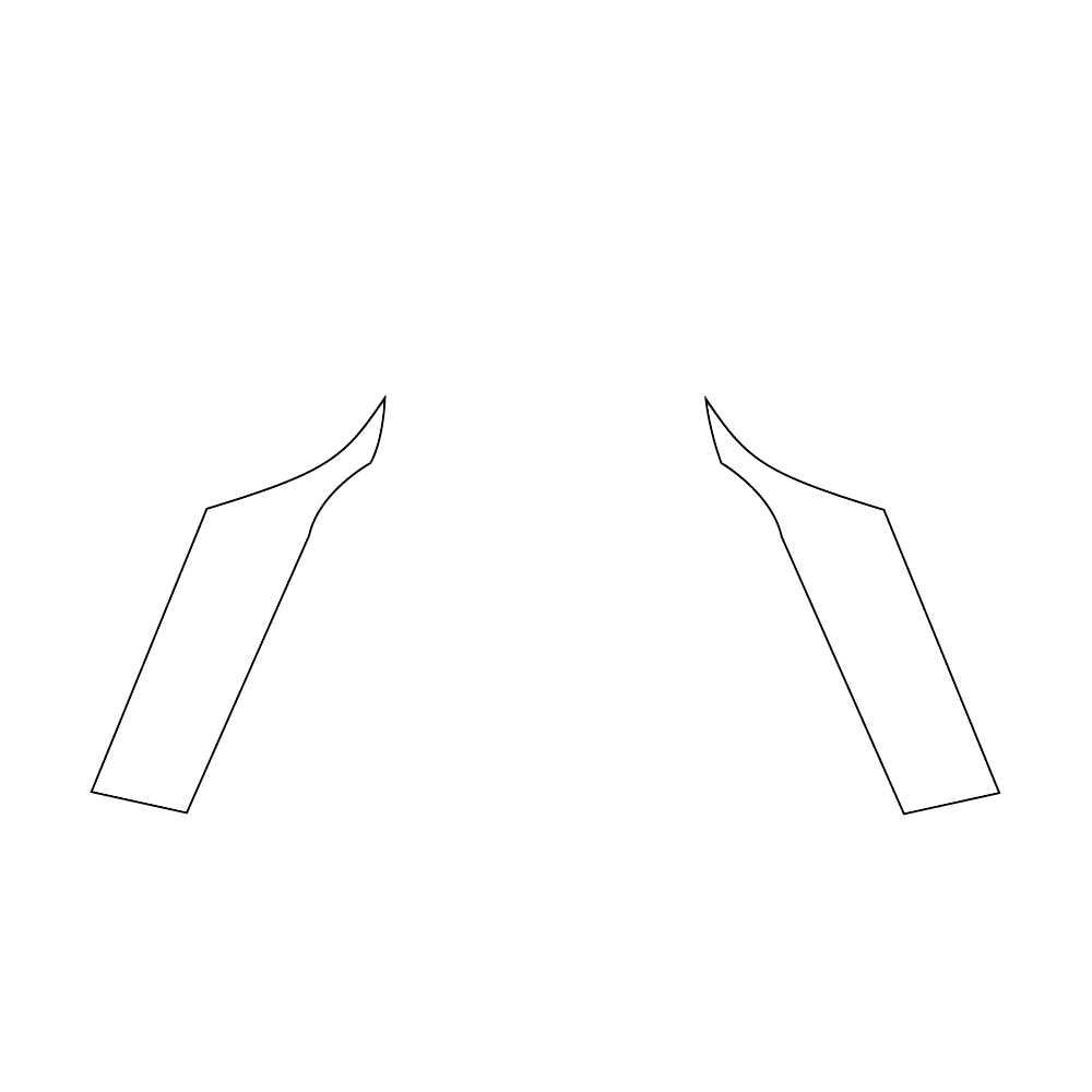 Påsyet ærmer med hul skulder